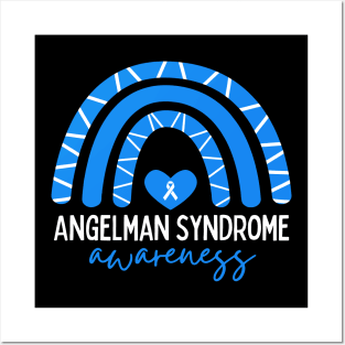 I Wear Blue Angelman Syndrome Awareness Posters and Art